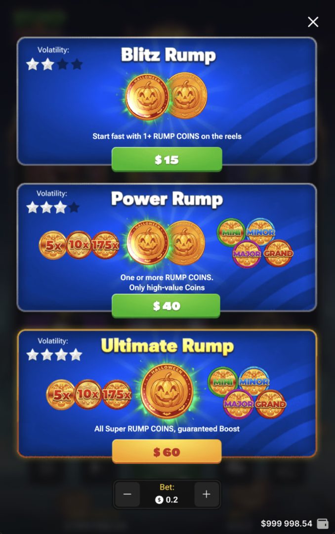 Rump And Halloween libre pag-sign up promo code casino demo, mga opsyon ng Buy Bonus sa mobile