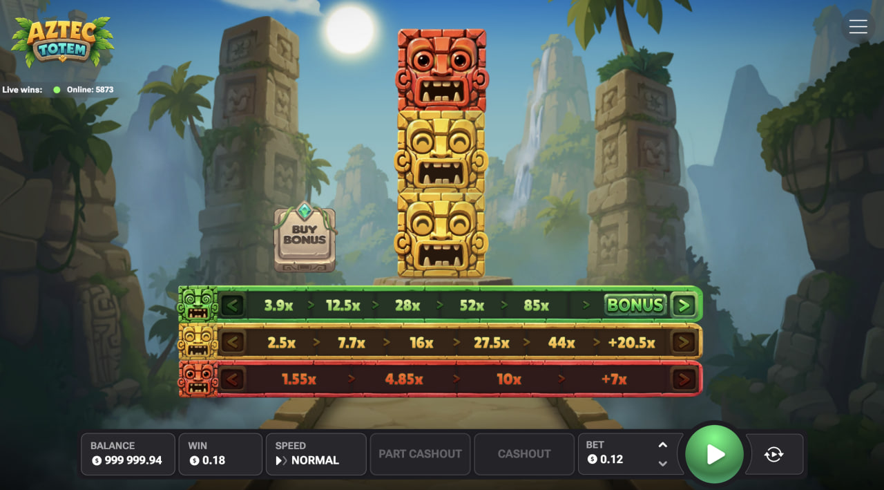 Aztec Totem review demo casino laro, totem at tatlong linya ng multiplier sa computer